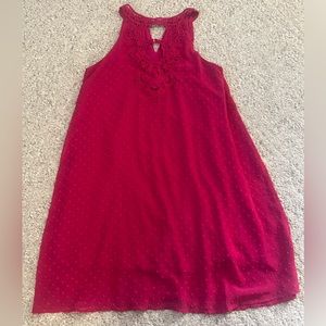 Francesca’s Pink Halter Neck Dress Size XS